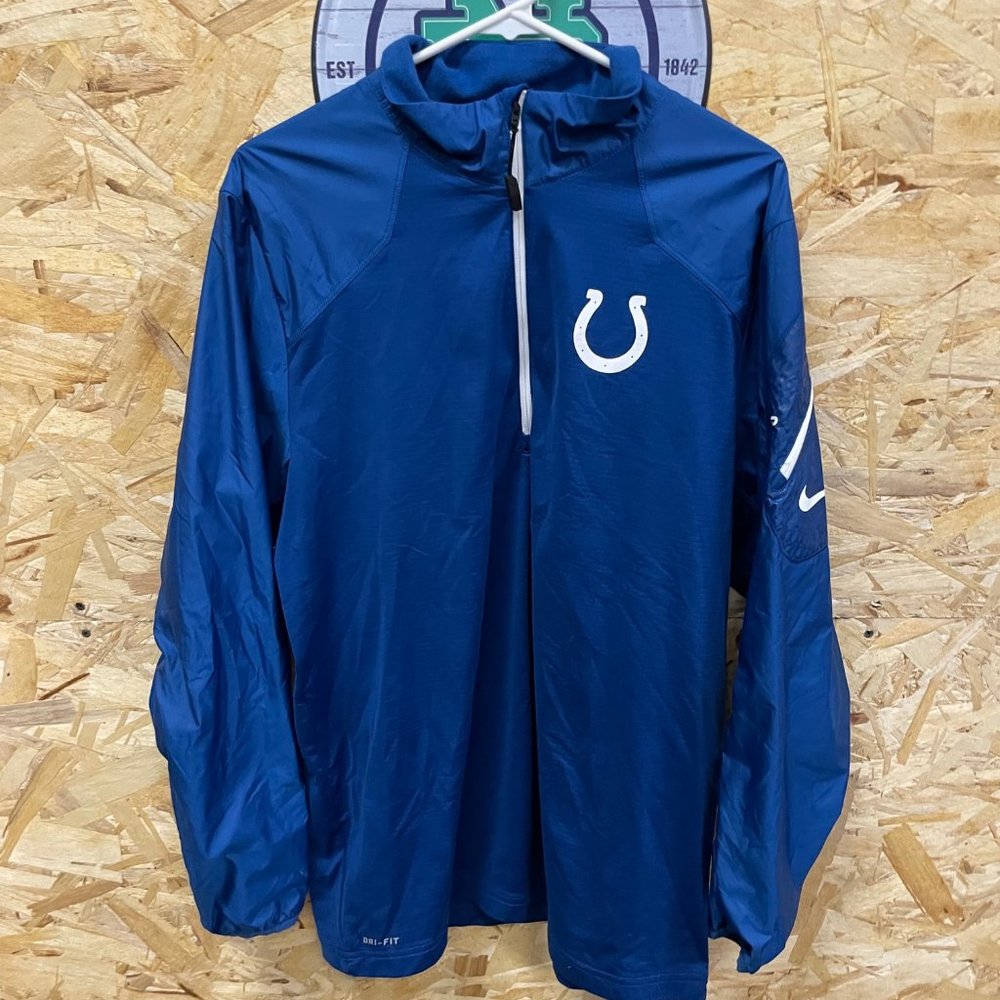 MENS INDIANAPOLIS COLTS NIKE 1/4 ZIP